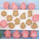 thumbnail image 4 of 10pcs Christmas Cookie Decorating Kit Festival Themed Biscuit Mould Fondant Stamps Snowflake Cookie Mould Set for Cake, 4 of 5