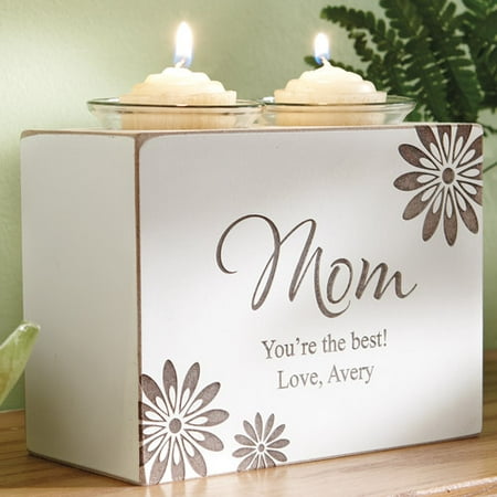 Personalized Double Votive Holder