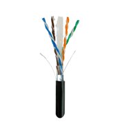 Cat6 Shielded Ethernet Cable 1000FT Outdoor Direct Burial Gel 23AWG Pure Copper