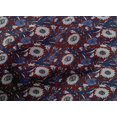 thumbnail image 4 of oneOone Cotton Poplin Fabric Leaves & Floral Block Decor Fabric Printed BTY 42 Inch Wide, 4 of 5
