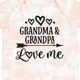 thumbnail image 4 of Inktastic Grandma Grandpa Love Me Arrow Boys or Girls Baby Bodysuit, 4 of 5