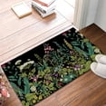 thumbnail image 2 of Weeds Entrance Door Mat,Herbs and Wild Flowers Spring Decor Welcome Doormat,Non-Slip Carpet Rugs Floor Mat Decorative for Home/Bathroom/Kitchen/Indoor 17"x30", 2 of 6