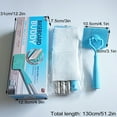 thumbnail image 6 of Baseboard Cleaner Tool With Handle No-Bending Mop With 2 Cleaning Pads Adjustable Detachable Bathroom Cleaning Tool, 6 of 8