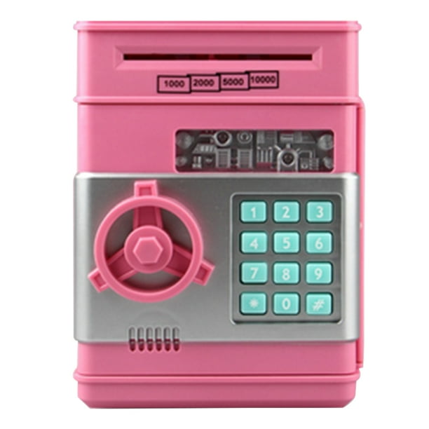 Electronic Passwords Lock Number Bank Saving Pot Piggy Bank Automatic