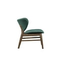 thumbnail image 6 of New Classic Furniture Adler Fabric Upholstered Back Lounge Chair in Dark Green, 6 of 7