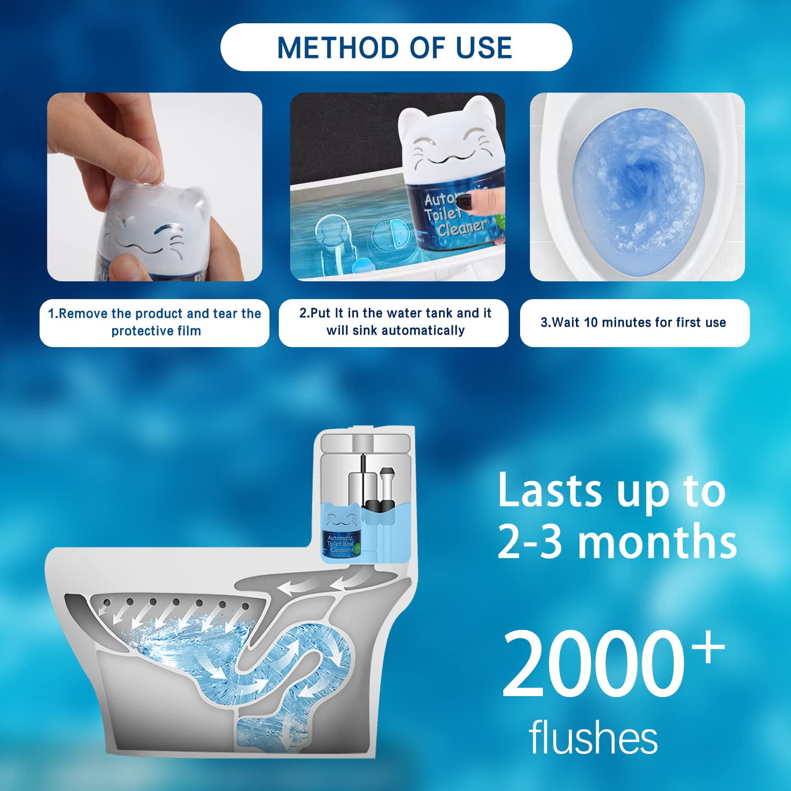 Affordable Automatic Toilet Bowl Cleaning Systems