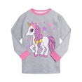 thumbnail image 4 of UAYOTSE Toddler Boys Dinosaur Pajama Set 6 12 18 24 Months 2T 3T 4T 5T fit Pjs Soft Breathable Winter Long Sleeve Top Pants Casual Size 8-9 Years, 4 of 5