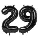 thumbnail image 1 of Globo número 29 negro 102 cm para fiesta de cumpleaños Upgesy, 1 of 6