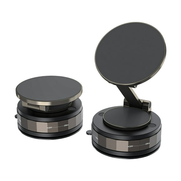 360 Degree Adjustable Vacuum Suction Phone Mount For Car Windshield Dashboard Magnetic Phone Holder For All Phones Universal Car Accessory