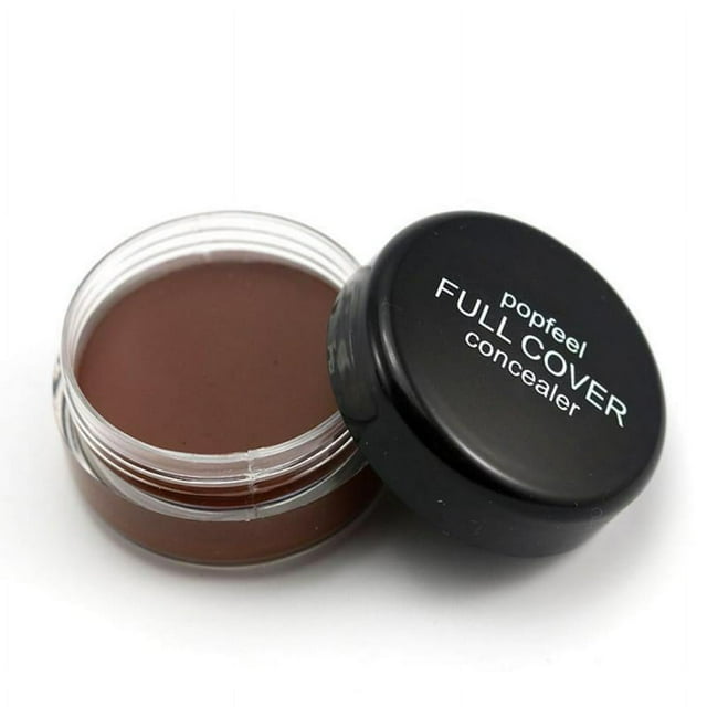 2PCS Full Cover Liquid Concealer Waterproof Smooth Matte Flawless Finish Creamy Concealer Foundation for Under Eye Dark Circles Spot