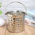 thumbnail image 2 of Cergrey Ice Container,Portable Ice Bucket,1L Stainless Steel Ice Bucket Container Portable Champagne Barrel with Filter Home Bar Supplies, 2 of 8