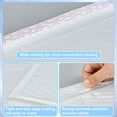 thumbnail image 4 of 10 pack 10 x 13 inch bubble mailers, extra large padded mailing envelopes, self seal waterproof shipping bags, cushioned poly mailers for business, gifts, holidays, white, 4 of 6