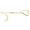 33mm Khaki, variant on CEORPER 1 Piece Multifunction Hanging Basket Hooks Hanger Tent Poles Post Strong Hanger