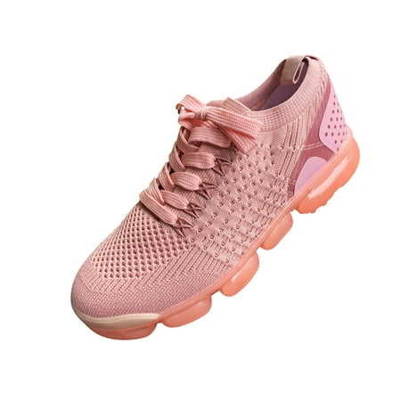 

XIAOFFENN Spring And Summer Pure Color Air Cushion Bottom To Increase Breathable Casual Clearance