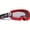 Red, variant on Scott Agent Mini Pee Wee MX Offroad Goggles White
