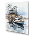 thumbnail image 2 of Designart "Port Maritime silence II" Nautical & Beach Canvas Art Print, 2 of 5