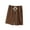 Coffee, variant on Women's Shorts Plus Size Bermuda 5X Clearance Under $10 Summer Solid Pocket Home Casual Sports Shorts