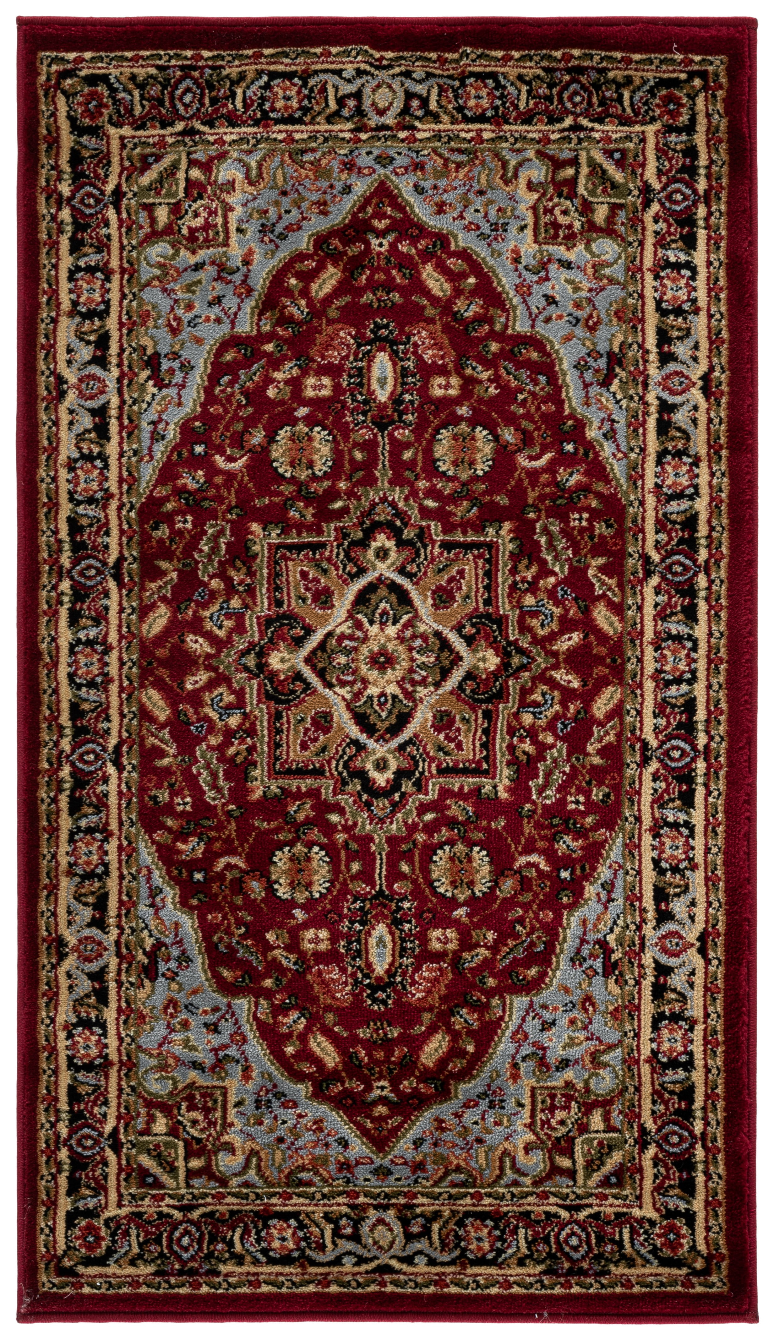 Safavieh Lyndhurst Miranda Floral Area Rug, Red/Black, 2' x 3'