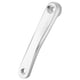 thumbnail image 5 of Biela Eatbuy de 170 mm para bicicleta, izquierda, de aleación de aluminio, accesorio de repuesto para bicicleta de montaña (orificio rómbico plateado), 5 of 8