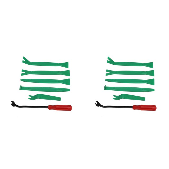 Wisewang 6pcs/set Dashboard Panel Door Car Radio Trim Installation Removal Panel Door Car Tools Clip Plier Kit 2Set