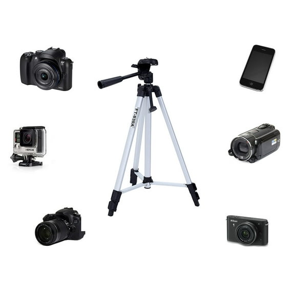 Universal Aluminum Tripod Stand Mount with Portable Bag, 2.5kg Max Load