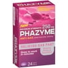 Phazyme Anti-Gas Simethicone 250mg, Maximum Strength Fast Relief, 24 ct