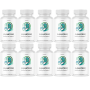 Cleartone Hearing Relief Capsules, Pills for Tinnitus Support - 10 Bottles