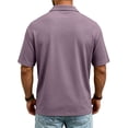 thumbnail image 5 of Polo Shirts for Men Summer Short Sleeve T Shirts Classic Fit Moisture Wicking Casual Collared Tee Tops, 5 of 7