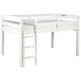 Concord Twin Size Junior Loft Bed Multiple Finishes