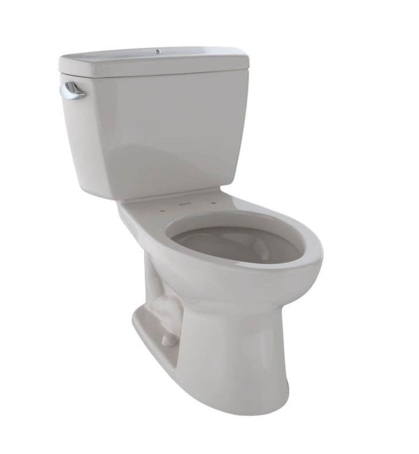 TOTO® Drake® Two-Piece Elongated 1.6 GPF Toilet with Bolt Down Tank Lid, Bone - CST744SB#03