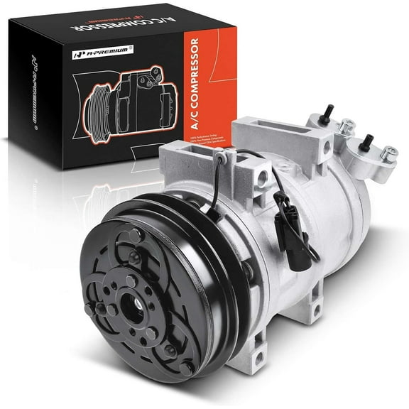 A-Premium AC A/C Compressor with Clutch Compatible with Mitsubishi L200 2008-2015, Replace# CO 29124C