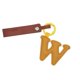thumbnail image 5 of 26 llaveros colgantes de cuero con todas las letras con llaveros personalizados y exquisitos, 5 of 6