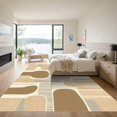thumbnail image 3 of ODIKA 6'x9' Machine Washable Non-Slip Area Rug, Abstract Beige High Traffic Rug, Beige, 1073729, 3 of 7