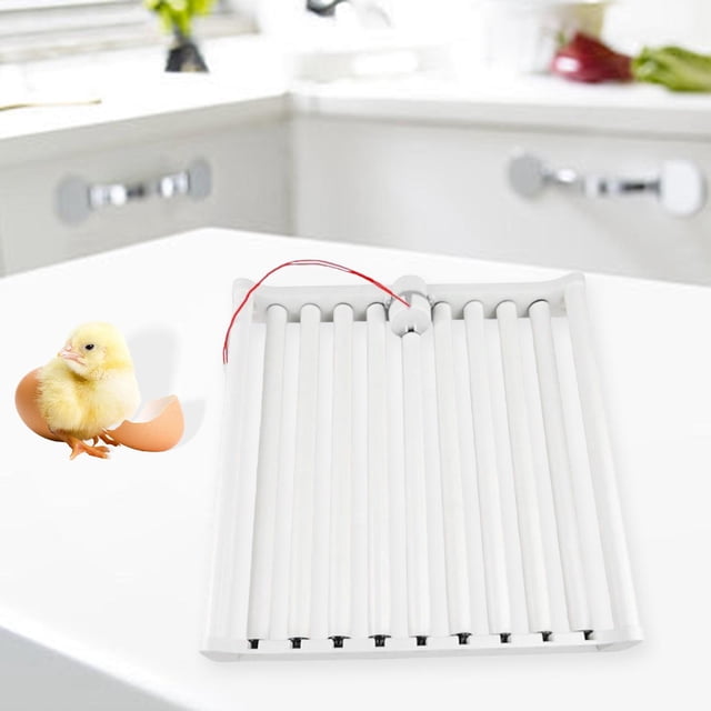 Incubadora automática de huevos, máquina multifuncional con soporte rodante y bandeja giratoria para pollo, , ganso, codorniz, pájaro, material PP Tiene capacidad para 62 huevos