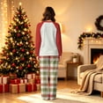 thumbnail image 5 of Lvotionpl 2026 Family Christmas Pajamas Matching Sets, Match Family Christmas Pjs Long Sleeve Top & Pants Set Matching Holiday Family Pajama Xmas Sets, 5 of 5