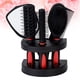 thumbnail image 4 of Juego de 5 peines portátiles para el cabello, duraderos, con espejo, profesionales, para peluquería en casa (rojo), 4 of 7