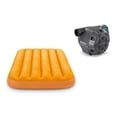 thumbnail image 1 of Intex Cozy Kidz Inflatable Air Mattress Carry Bag & Intex 120V Electric Air Pump, 1 of 9