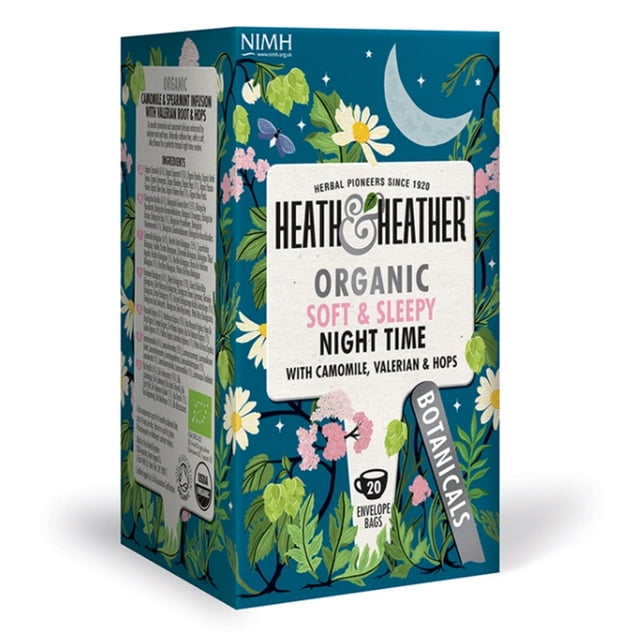 Heath Heather Té Relajante Night time Organico 20 sobres
