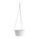 thumbnail image 3 of Maceta colgante de material, elegante, rústica, clásica, blanca, decorativa Redondo, 3 of 9