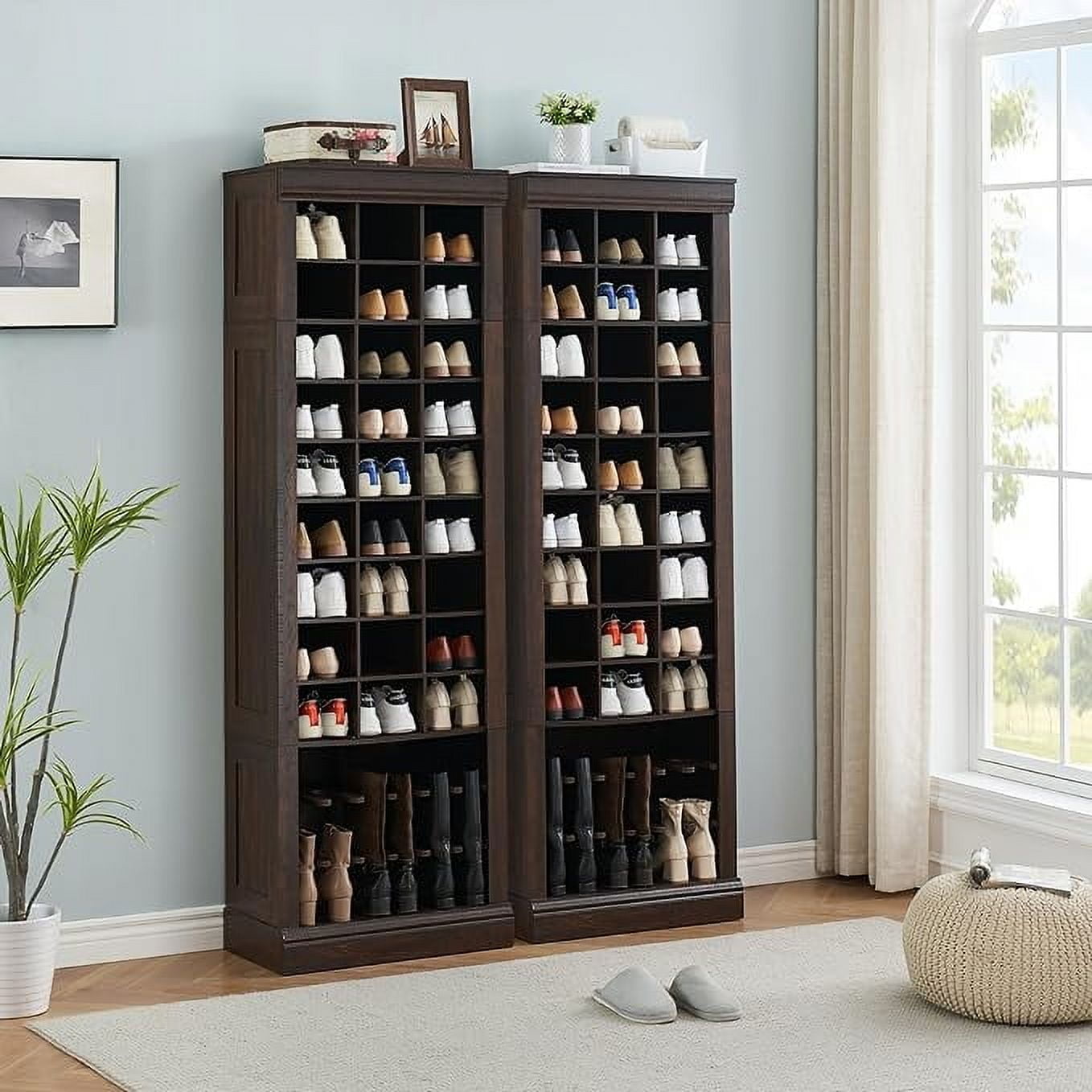 Giratree Shoe Cabinet Shoe Cabinet With Bench Aisword Black