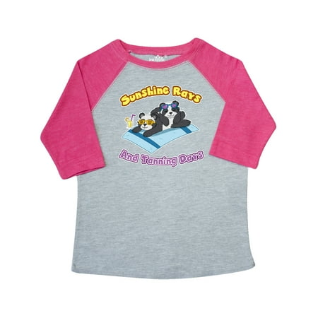 

Inktastic Cute Baby Pandas Sunshine Rays and Tanning Days Gift Toddler Boy or Toddler Girl T-Shirt