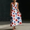 thumbnail image 7 of Summer Dresses for Women, Empire Waist Maxi Dress, Sleeveless Loose Ankle Length Long Dress, All Season Casual Summer Outfit, 7 of 7