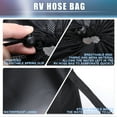 thumbnail image 2 of Unique Bargains RV Sewer Hose Storage Bag Waterproof RV Hose Storage Bag RV Accessories Bag Camper Utility Bag Black, 2 of 7