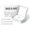 thumbnail image 4 of HAUS AND HUES 12x18 Silver Metal Picture Frames - Features Premium Aluminum, Vertical & Horizontal Hang, Shatterproof Plexiglass - Perfect for Home, Room, Office (12x18 in, Silver, Set of 15), 4 of 6