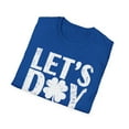 thumbnail image 5 of Let's Day Drink, Gildan Unisex Softstyle Shirt, Shamrock Graphic Tee, S-3XL, 5 of 5