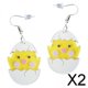 thumbnail image 1 of Pendientes de Pascua colgantes Salvador 2 piezas para niñas y adolescentes, 1 of 10