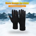 thumbnail image 4 of Bewildely Manoplas de barra de bicicleta Guantes de pantalla táctil Unisex Antideslizante Protección contra la frialdad Manos Accesorios Ropa deportiva Suministros térmicos Tipo5 Bewildely HA060059-05B, 4 of 6