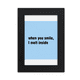 thumbnail image 1 of Marco de Fotos Unbranded Derretir sonrisa agradable 5x7 pulgadas Negro, 1 of 4