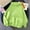 Green Sweatshirt for Winter, variant on XPMWRP Women's Print Hoodie Drawstring Sweatshirts Long Sleeve Oversized Pullover Casual Loose Fit Fall Winter Sweatshirts Green S