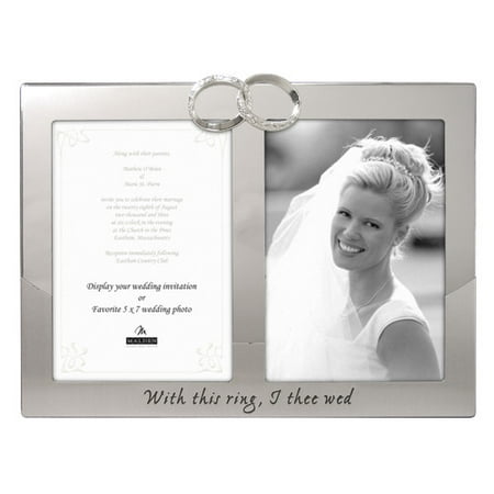Malden Wedding Rings Picture Frame
